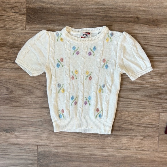 Razzle Dazzle Vintage Embroidered Knit Sweater | S - Picture 6 of 6